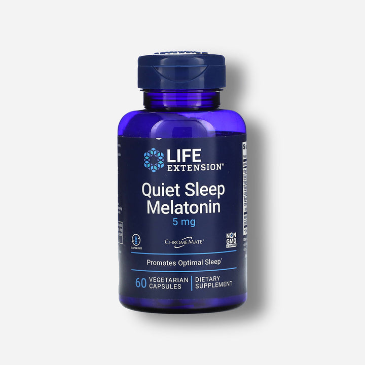 The front image of Life Extension Quite Sleep Melatonin 5mg