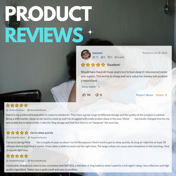 The review for Natrol Melatonin 3mg