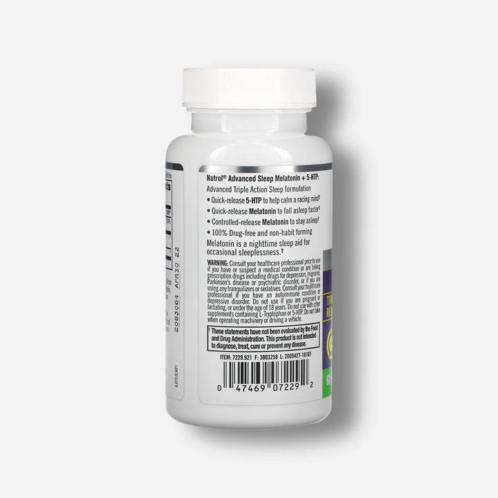 The information of Natrol Melatonin 5-Htp 6mg