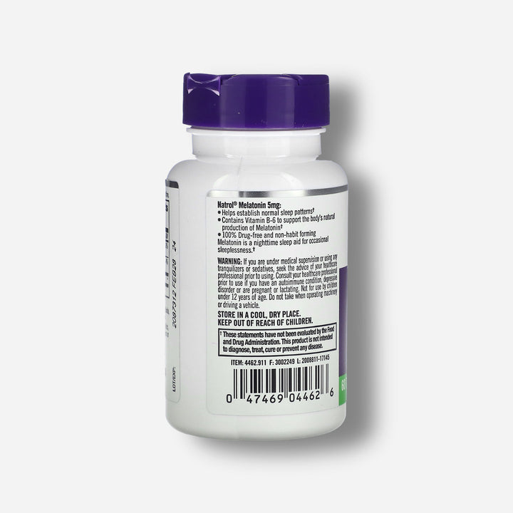 The information of Natrol Melatonin 5mg