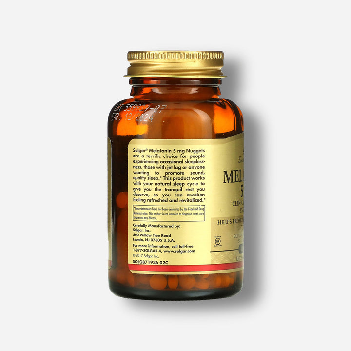 The information of Solgar Melatonin 5mg