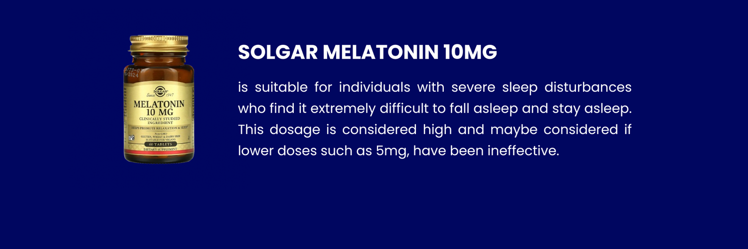 introduction for solgar melatonin 10mg