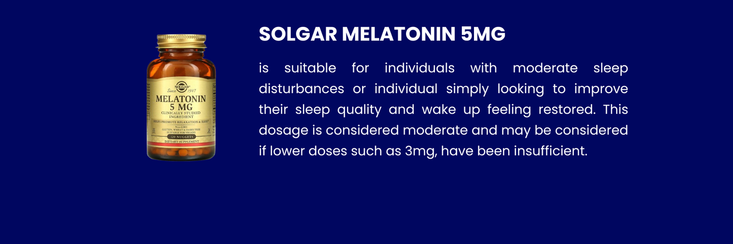 introduction for solgar melatonin 5mg