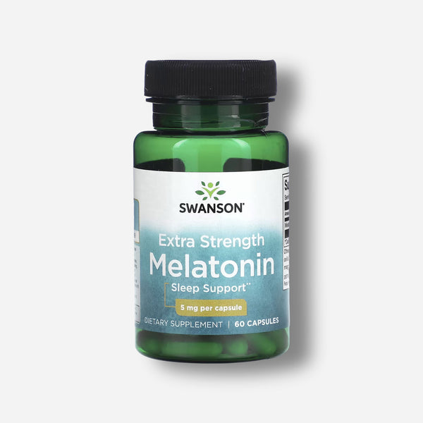 The front image of Swanson Melatonin 5mg