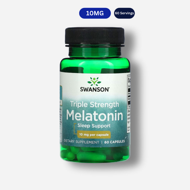 The front image of Swanson Melatonin 10MG