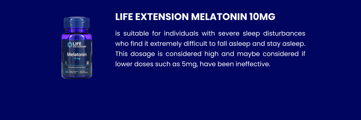 introduction for life extension melatonin 10mg