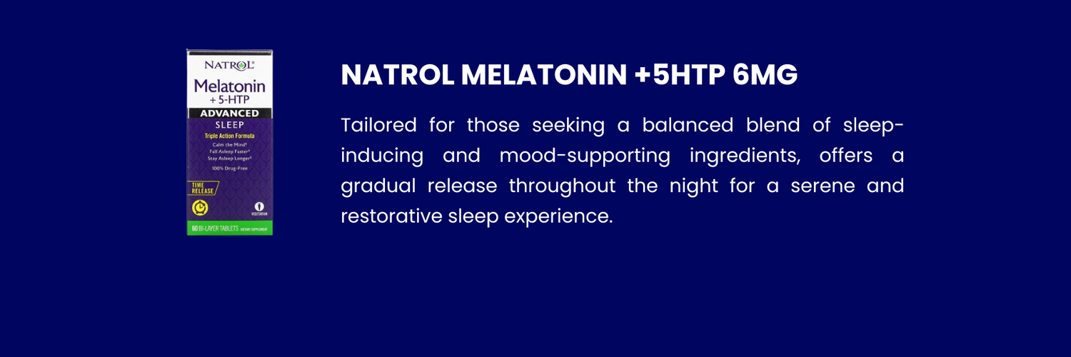 introduction for natrol melatonin +5htp 6mg