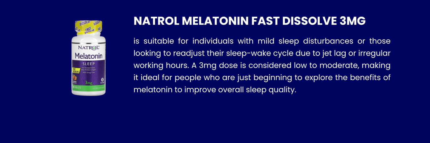 introduction for natrol melatonin fast dissolve 3mg