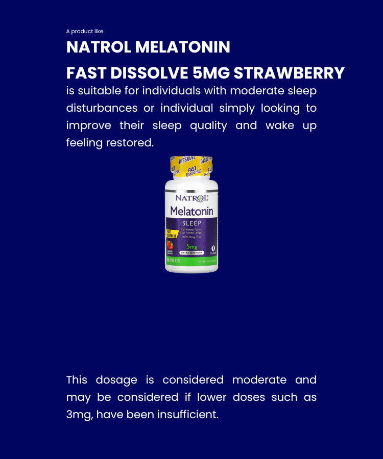 introduction for natrol melatonin fast dissolve 5mg