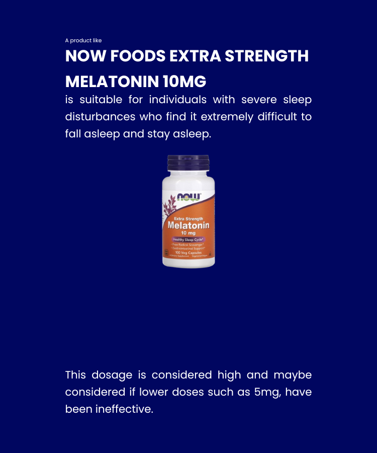 introduction for now foods extra strength melatonin 10mg