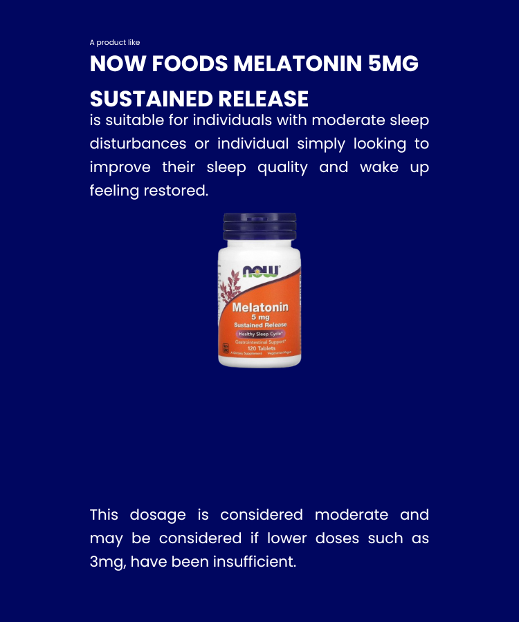 introduction for now foods melatonin 5mg sustained release