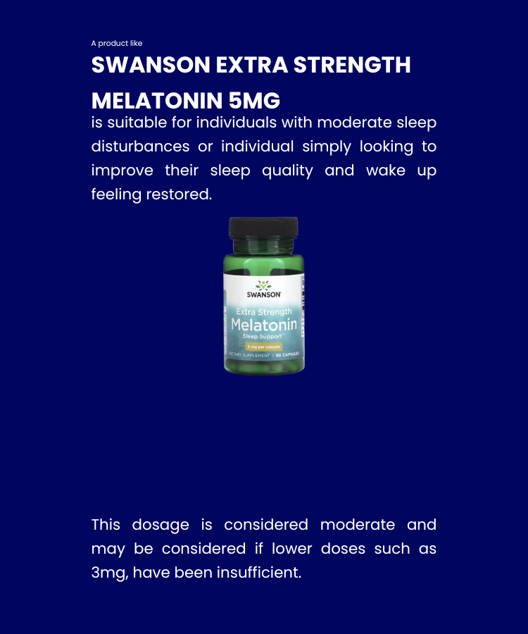 introduction for swanson extra strength melatonin 5mg