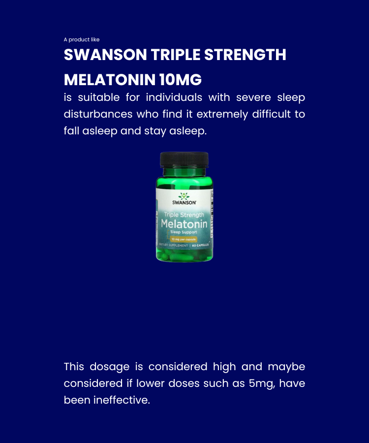 introduction for swanson triple strength melatonin 10mg